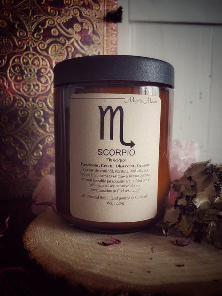 Scorpio Soy Candle