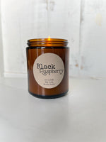 Black Raspberry soy candle